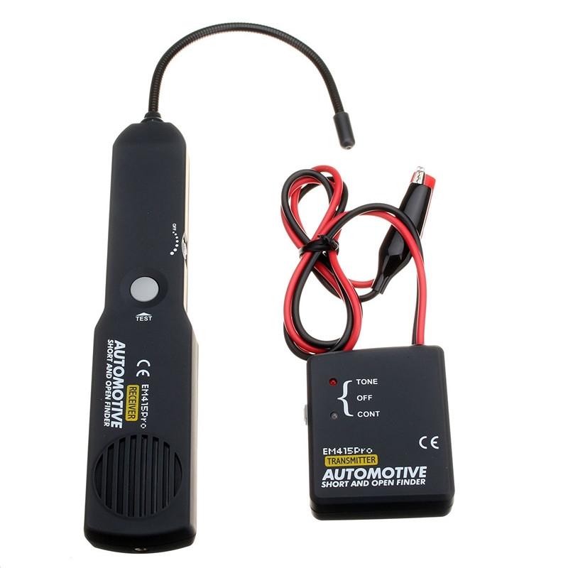 traceur viseur de câble EM415pro Vérification de court-circuit
