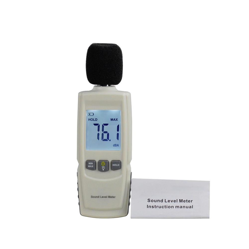Appareil de mesure du sonomètre numérique portatif de testeur de bruit de  décibel (HT622A)-REN