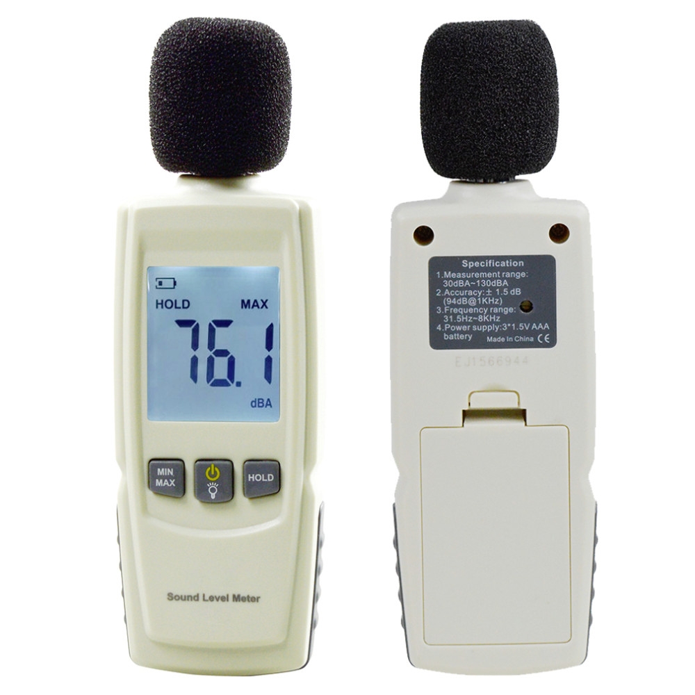 Niveau sonore numérique, mesure du bruit, 30-130dB, testeur Audio,  détecteur de décibels dB Metro, outil de Diagnostic, capteur intelligent  SL720 - AliExpress