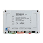 Sonoff ITEAD Commutateur 4 canaux sans fil montage DIN Rail Smart domotique Maroc