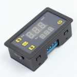 12V relais module cycle timer delay 0-999 heures/minutes/secondes double affichage Maroc