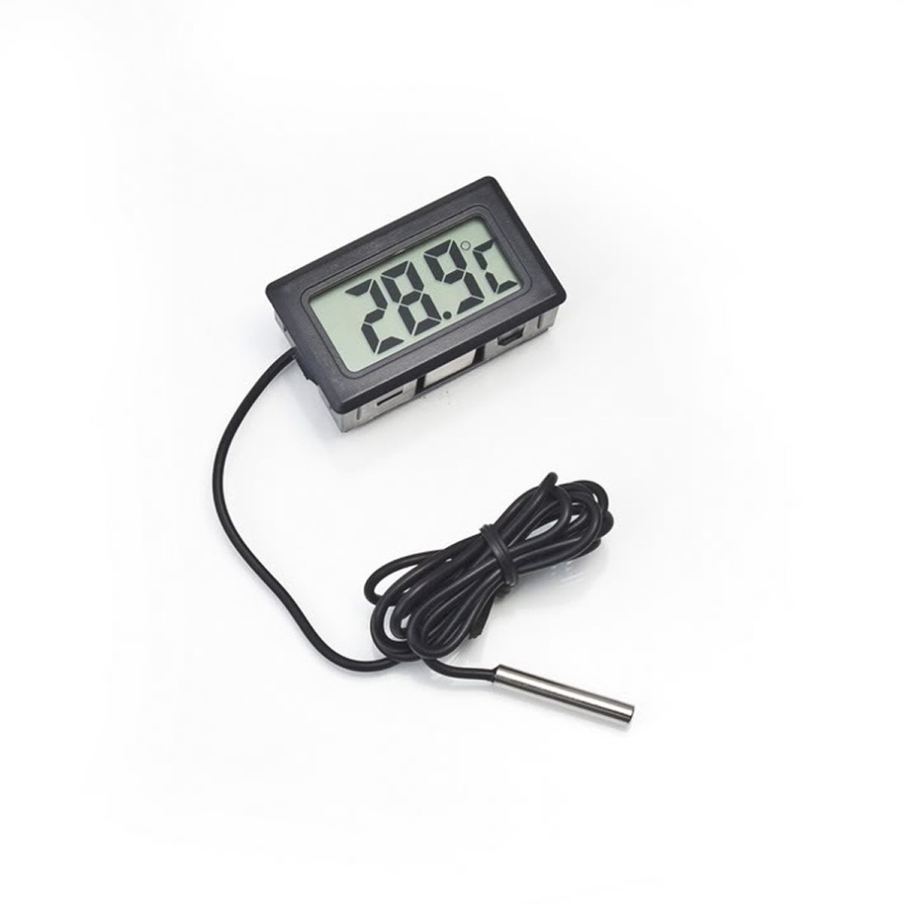 Mesure de la température et de l'humidité TD® 70*70*60mm Affichage  numérique LCD Alarme automatique - Cdiscount Bricolage