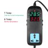 LED incubateur numérique Contrôleur de température thermostat électronique Thermocouple Maroc – Image 6