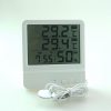 controleur de temperature Hygromètre intérieur / extérieurMesure de l'humidité Indicateur de réveil calendrier avec capteur de température Maroc