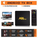 Android TV Box A96 Mini Amlogic S905X Quad Core ARM Cortex A53 1GB/8GB/4K Maroc