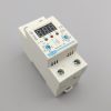 40A 220 V rail Din protection de tension avec relais réglable Voltmètre moniteur de tension reconnexion automatique Maroc – Image 4