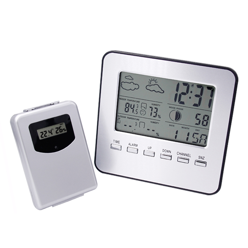 LCD Thermomètre intérieur/extérieur Hygromètre Temp et humidité metre V9O8 