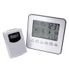 LCD Sans Fil Station Météo Numérique Intérieur / Extérieur Thermomètre Hygromètre Température Humidité Mètre Date Réveil Horloge Maroc