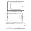 PZEM-051 DC 100A 6.5 ~ 100 v  LCD Tensiomètre de courant Panneau de batterie de voiture 12v 24v 48v Power Monitor avec shunt Maroc – Image 4