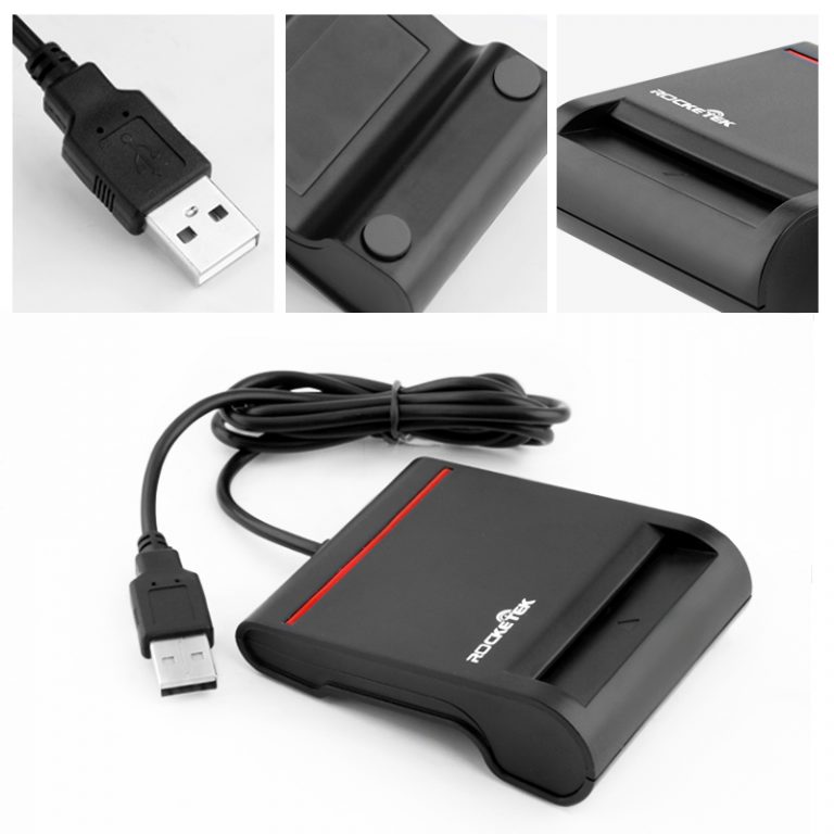 Rocketek Rt Scr A Lecteur De Cartes Puce Usb Cac Common Access