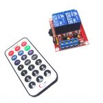 Module de Relais 2 canal Contrôle à Distance Interrupteur Wireless IR DC 12V Maroc
