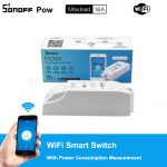 Sonoff POW module domotique relais WiFi avec relevé de consommation électrique wattmétre maroc