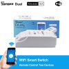 sonoff Dual 2 CH WiFi sans fil Interrupteur Smart Home universel Module minuteur Smart Switch Fonctionne avec Alexa Maroc