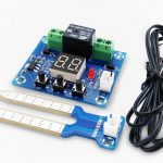 XH-M214 Contrôleur d'humidité du sol 12 V Capteur Module 20-99% RH Contrôle Automatique Précis Système D'irrigation Rouge Affichage Numérique