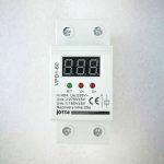 Dispositifs de protection contre les surtensions et les sous tensions 40A 220 V Voltmètre moniteur de tension reconnexion automatique Maroc