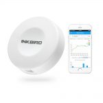 Inkbird IBS-TH1 Data Logger numérique Mini Enregistreur Temperature et Humidité  Hygrometre Interieur Thermometre Sans fil, Sonde Interne & Bluetooth Connecte, pour Cave Cigare,Cave à Vin Fermentation,Terrarium,Serre,Chambre Maroc