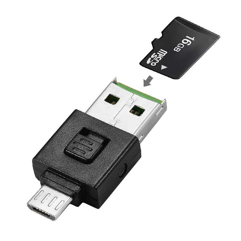 Adaptateur de carte USB Micro SD, adaptateur de Maroc