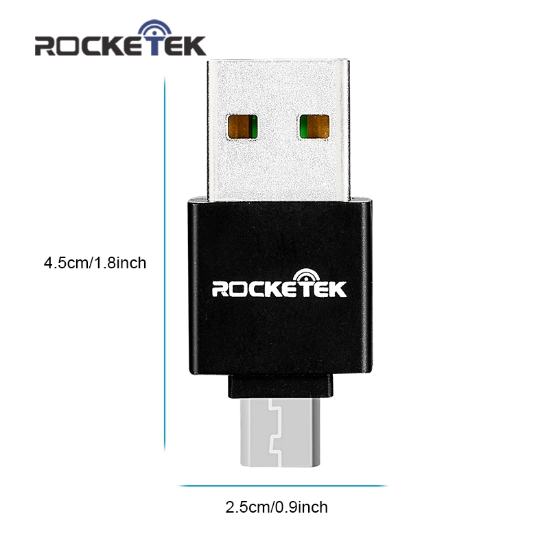 Rocketek RT-OTGM lecteur de carte TF micro SD otg usb 2.0 Maroc 