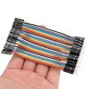 40 Câbles jumper 10cm pour BreadBoard mâle / Femelle - Arduino maroc – Image 2