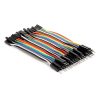 40 Câbles jumper 10cm pour BreadBoard mâle / Femelle - Arduino maroc – Image 3