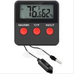 Hygromètre pour Incubateur Thermomètre Intérieur Extérieur Moniteur Humidimètre Maroc