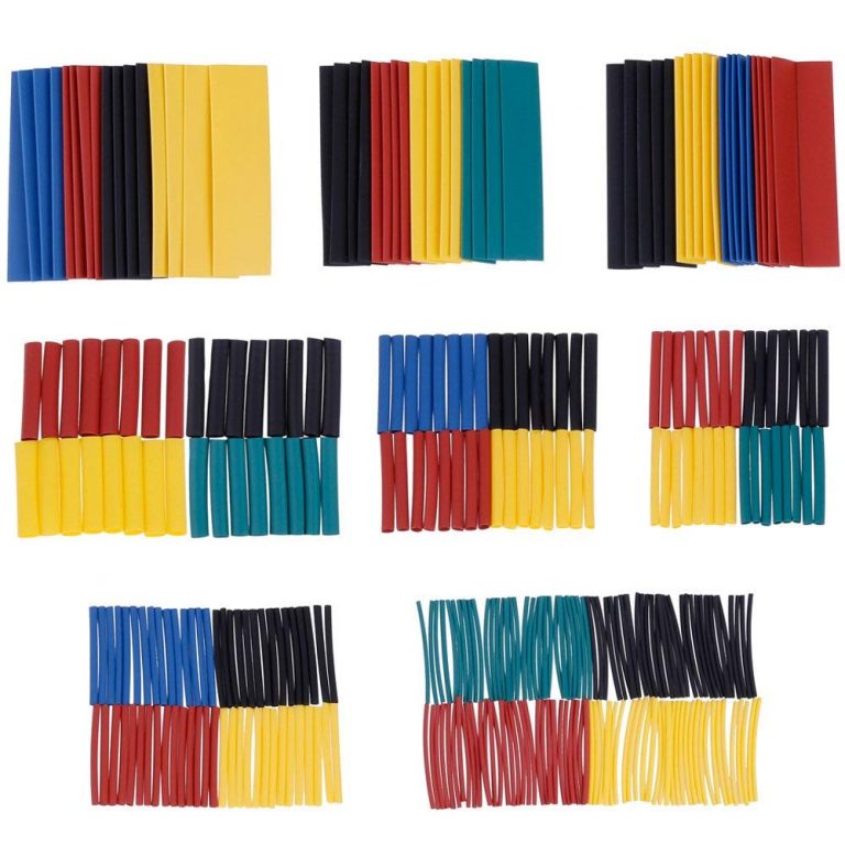 656 Pièces Gaine Thermorétractable Isolation Protection Fil