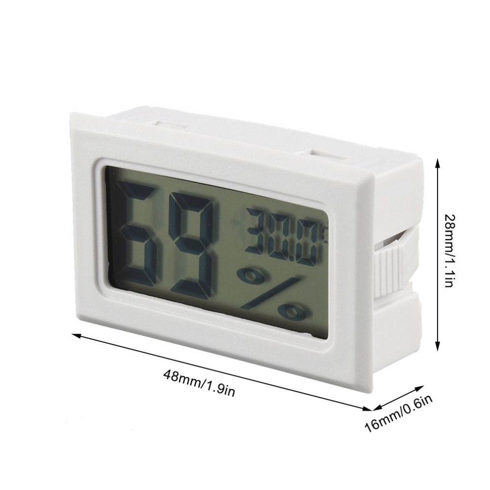 Mini thermomètre hygromètre Humidité mètre intérieur Numérique