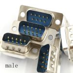 connecteur DB9 RS232 mâle à souder Prise RS-232 a soudure Maroc