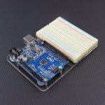Plateau acrylique transparent clair universel pour plate-forme expérimentale Arduino UNO