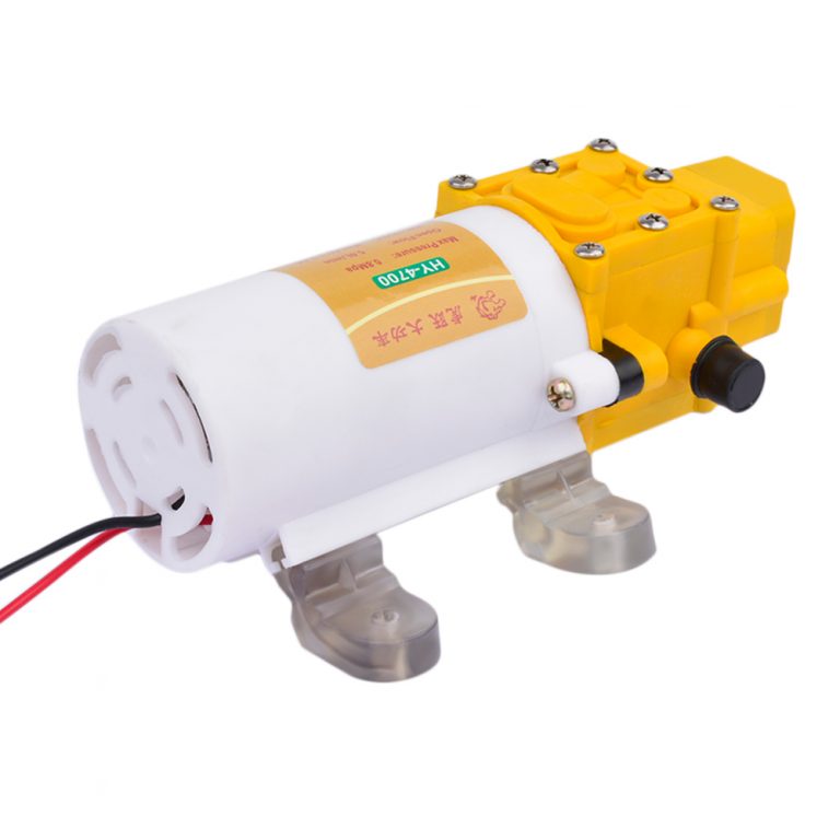 Pompe à Membrane 12V 60W - Débit 5L/min, Pression 116 PSI, Autonomique, Pour Eau Et Liquides