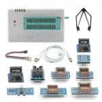 PROGRAMMATEUR UNIVERSEL MINIPRO TL866A + 10 adaptateurs pour circuit intégré Maroc