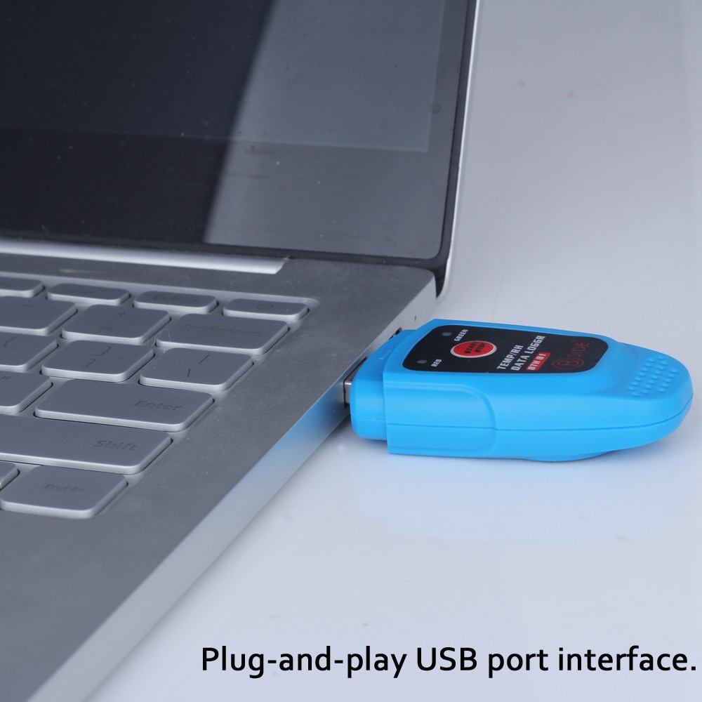 Enregistreur de température et humidité, port USB