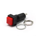 PBS-11B bouton poussoir momentané commutateur rouge carré Maroc