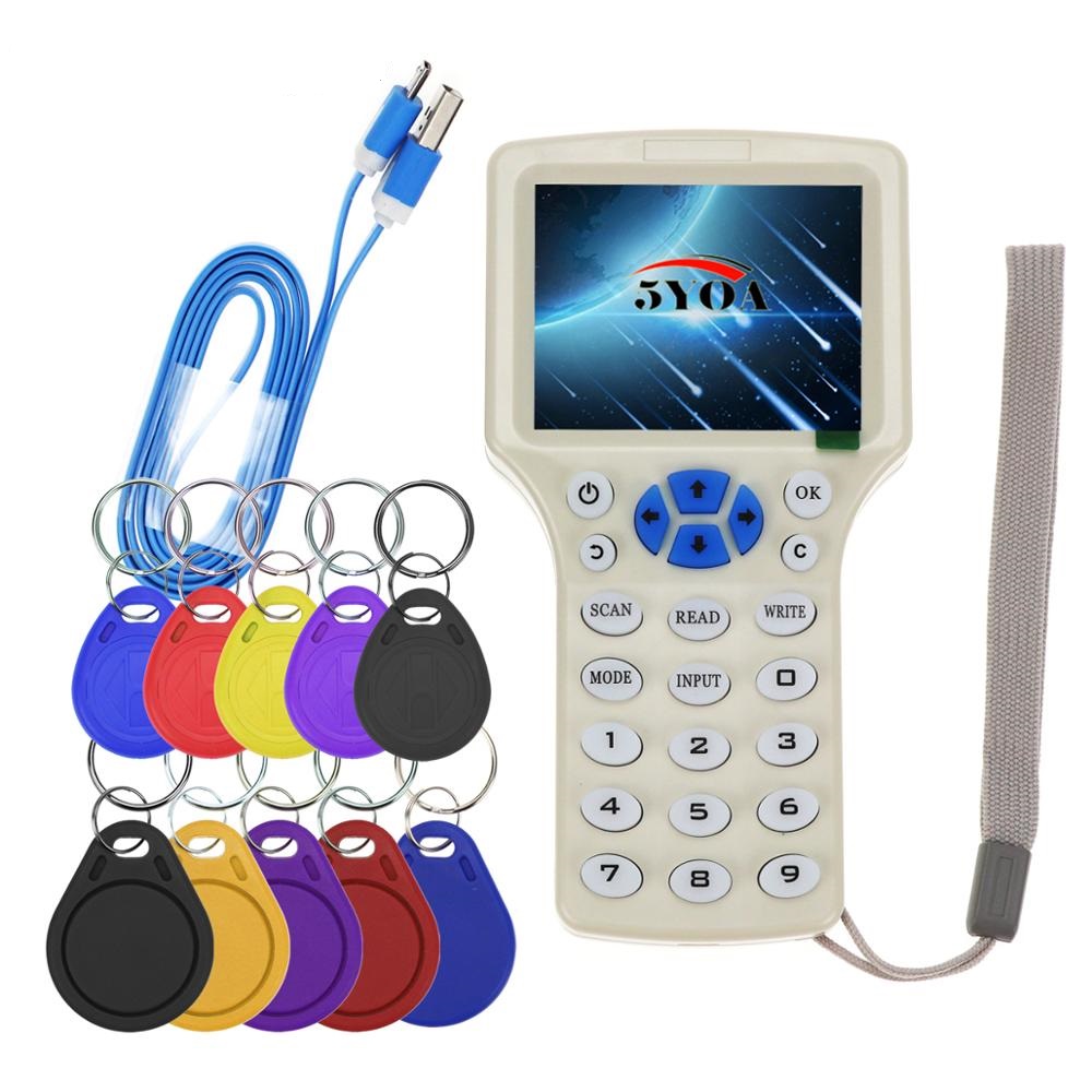 JYT-TOOLS RFID NFC Copier Reader Cloner English 10 Maroc