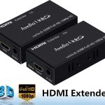 HDMI Extender 1080p 3D émetteur récepteur RJ45 Ethernet Converter Maroc