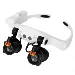 Lunettes Loupe led Grossissement 14 lentilles Maroc