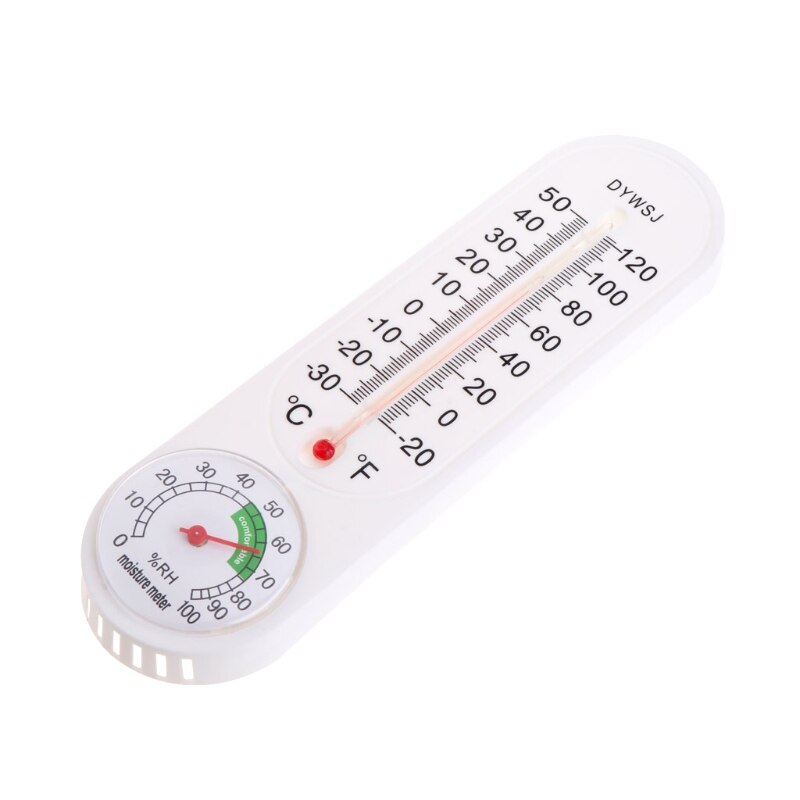 Thermomètre hygromètre mercure blanc Maroc 