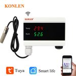 Thermomètre hygromètre WIFI Tuya avec alarme Maroc