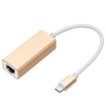 Adaptateur USB C vers Ethernet RJ45 Gold USB 2.0 100Mbps Maroc