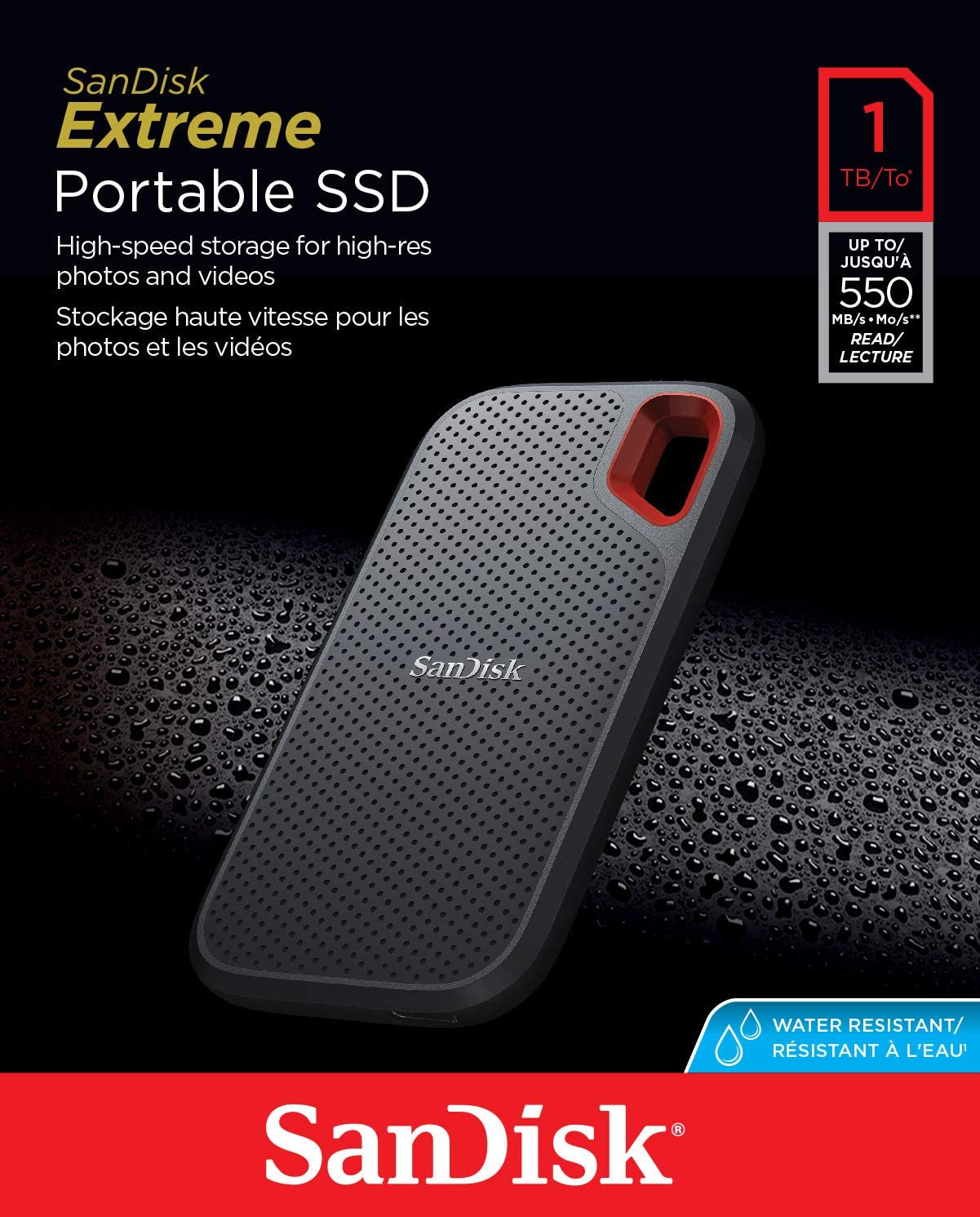 Disque dur SSD externe Type-C PNY EliteX-PRO (500Go) • MediaZone Maroc