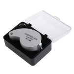 Mini Loupe Bijoutier x40 Pliable Avec LED Maroc