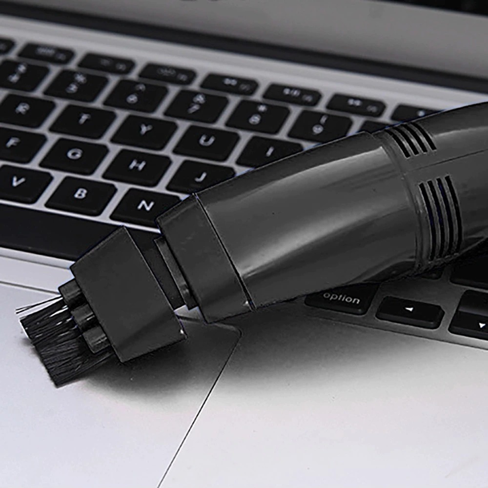 Mini aspirateur USB noir pour le Nettoyage Ordinateur
