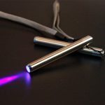 Mini lampe de poche Ultra Violet en acier inoxydable Led 365/395 Maroc
