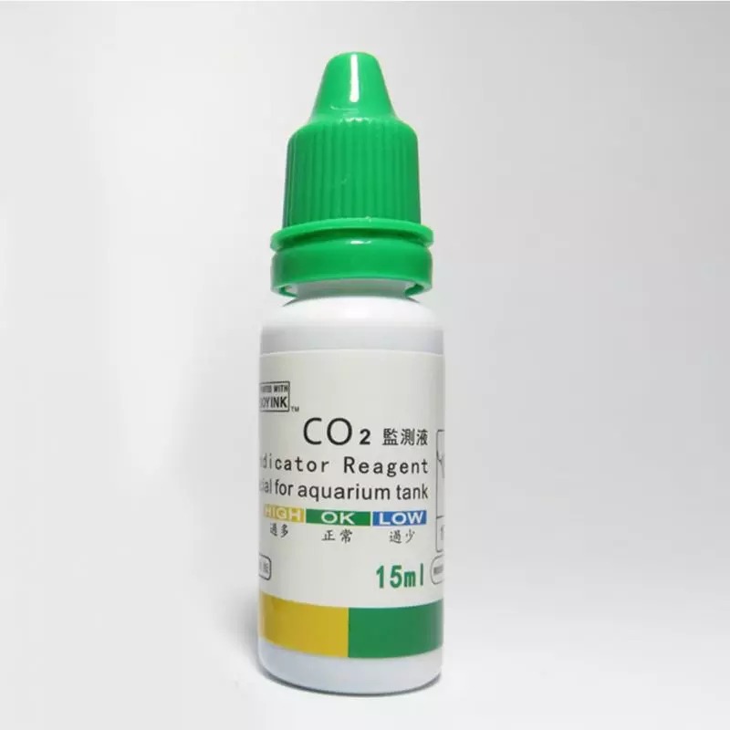Test de CO2 pour aquarium 150 ml Indicateur de CO2 liquide 20 mg-l 482 -  Cdiscount Animalerie