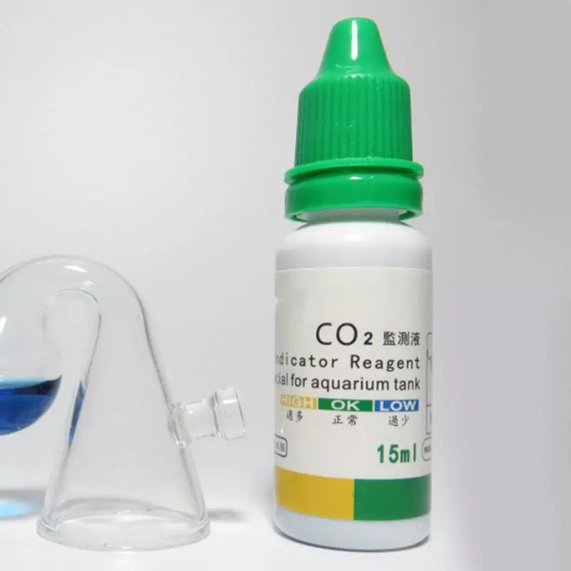 liquide indicateur CO2 d'aquarium 15 ml Maroc 