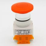 PBCY090 Interrupteur à bouton-poussoir momentanée 22 mm 1NO + 1NC Maroc