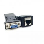 convertisseur mâle/femelle DB9 RS232 vers RJ45 Maroc