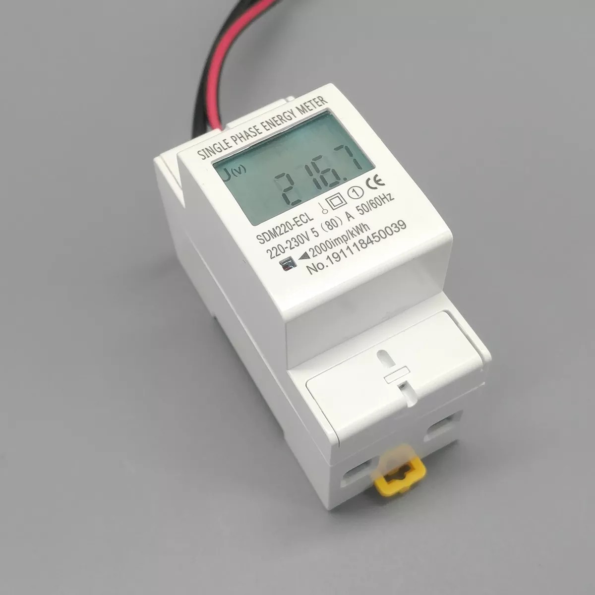 Wattmètre numérique Compteur de puissance AC 220V Maroc 