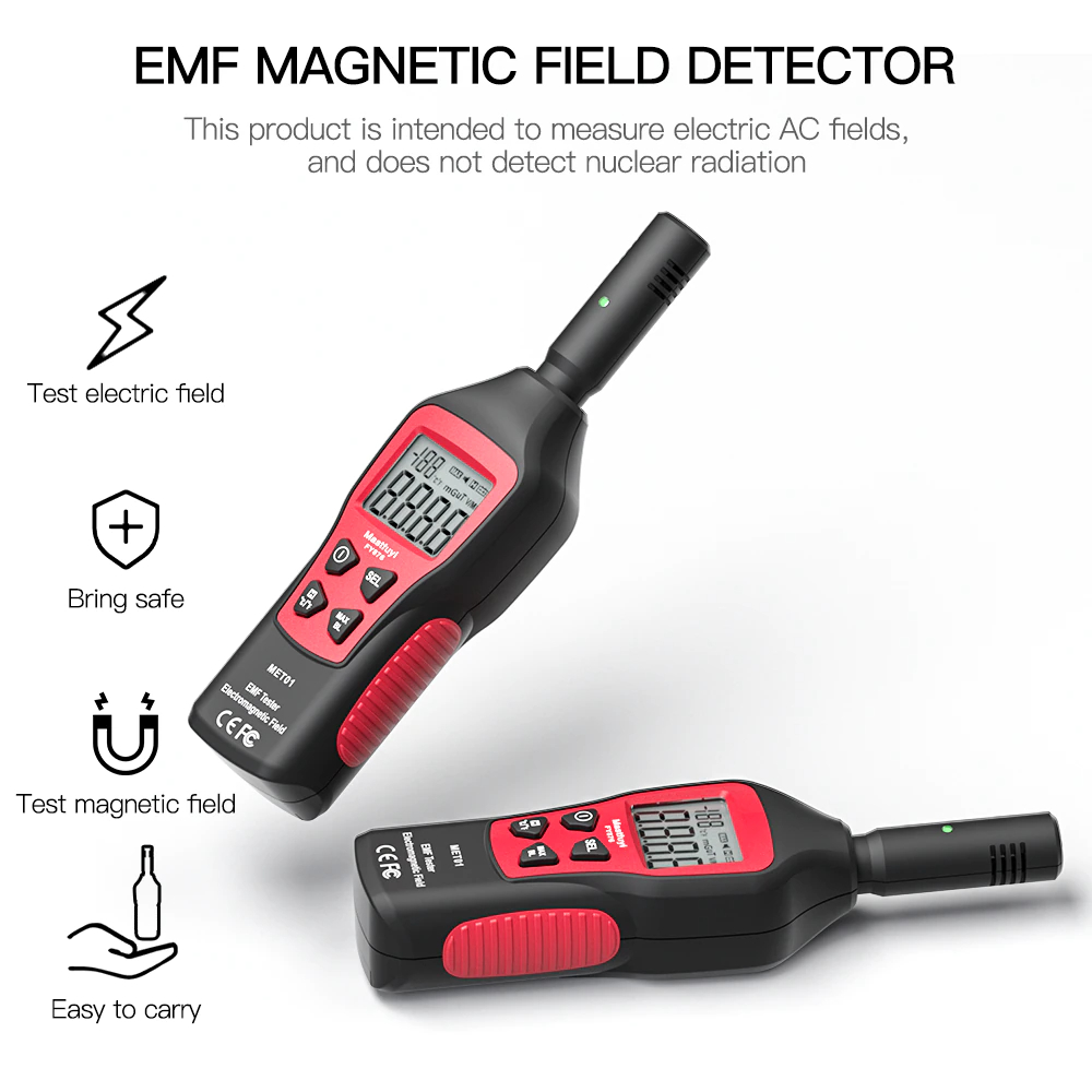 FY876 Testeur EMF mesureur de champ magn\u00e9tique \u00e9lectromagn\u00e9tique ...
