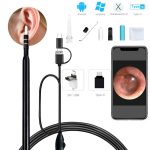 Otoscope auriculaire caméra d'inspection 3 en 1 USB Maroc